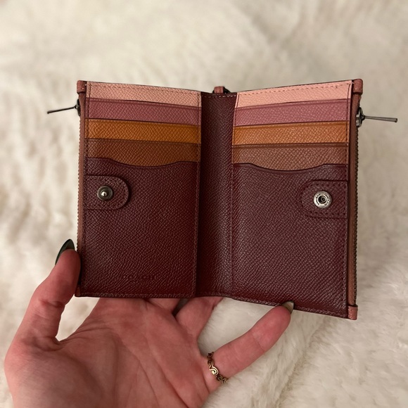 Coach Pink Chain Wallet - Picture 2 of 3